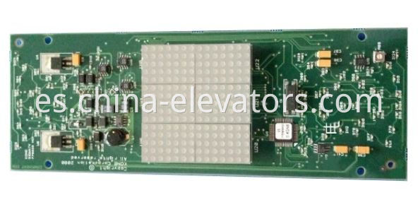 Tablero de visualización de matriz Dot de Sigmatv Kone Sigmatv KM775920G01 KONE Elevator SIGMATV Dot Matrix Display Board KM775920G01